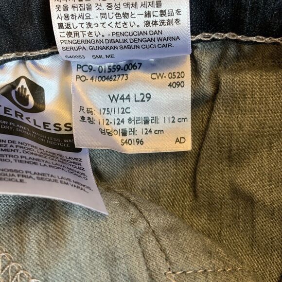 Levis 559 Men's 44 x 29 Relaxed Straight Medium Wash Denim Jeans ACTUAL 43 x 27 - Picture 8 of 8